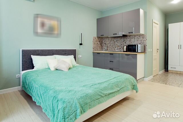 

Квартира-студия, 25 м², 2 кровати