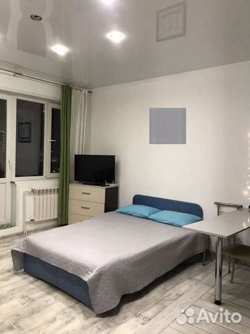 

Квартира-студия, 32 м², 1 кровать