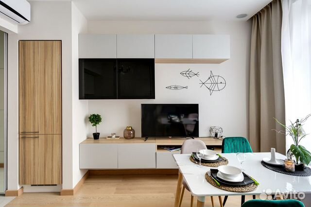 

Квартира-студия, 29,7 м², 1 кровать