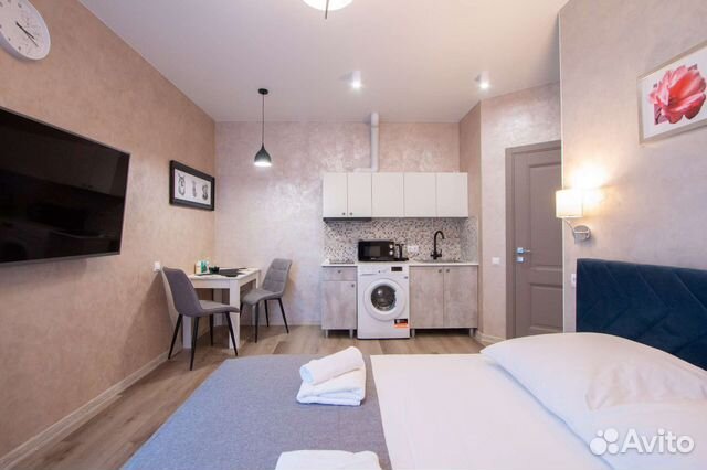

Квартира-студия, 28 м², 1 кровать