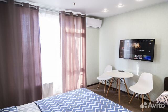

Квартира-студия, 29 м², 2 кровати