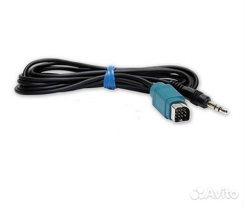 AUX кабель KCE-237B для ауди устройств Alpine