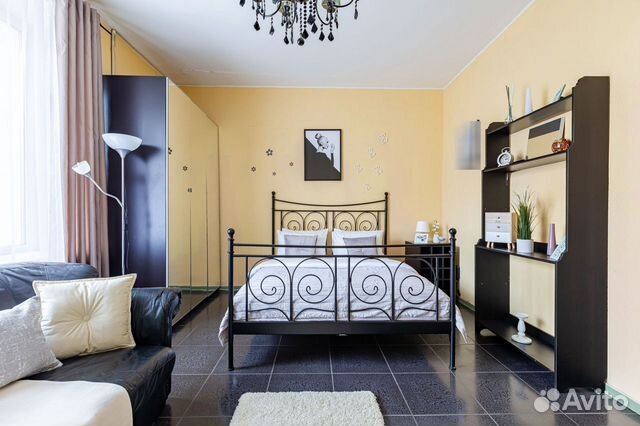 

1-к. квартира, 40 м², 2 кровати