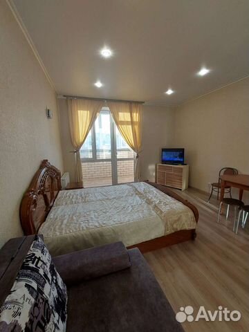 

Квартира-студия, 35 м², 2 кровати