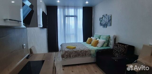 

Квартира-студия, 25 м², 2 кровати