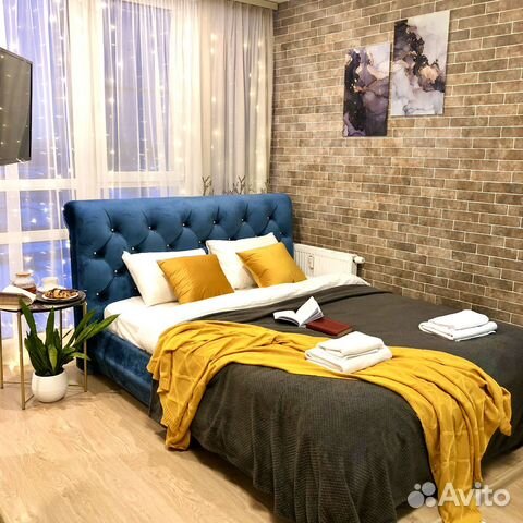 

Квартира-студия, 33 м², 2 кровати