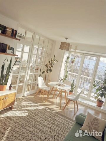 

Квартира-студия, 43 м², 4 кровати
