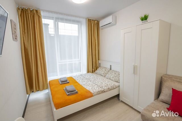 

Квартира-студия, 20 м², 2 кровати