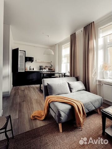 

Квартира-студия, 30 м², 1 кровать