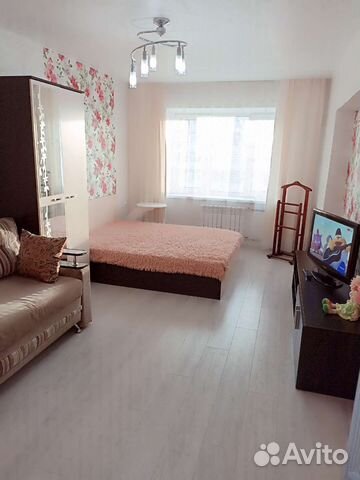 

1-к. квартира, 42 м², 2 кровати