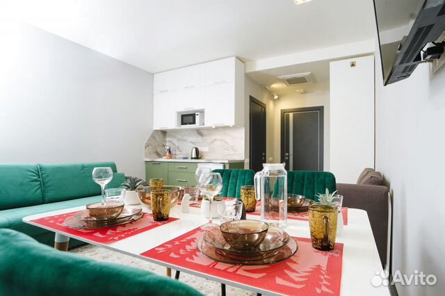 

Квартира-студия, 25 м², 2 кровати