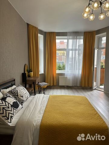 

1-к. квартира, 46 м², 2 кровати