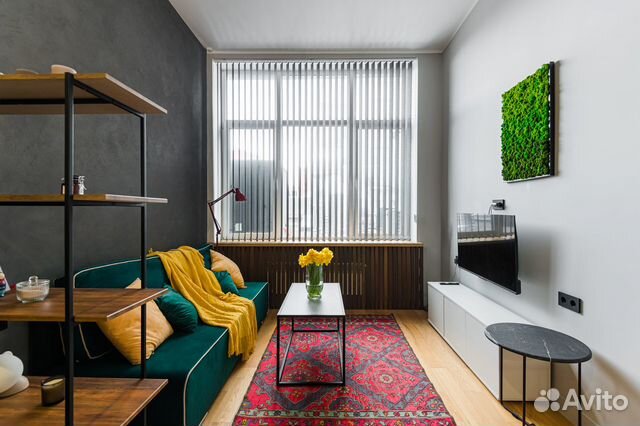 

Квартира-студия, 33 м², 2 кровати