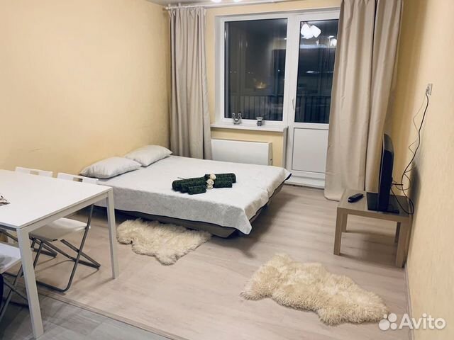 

1-к. квартира, 35 м², 2 кровати