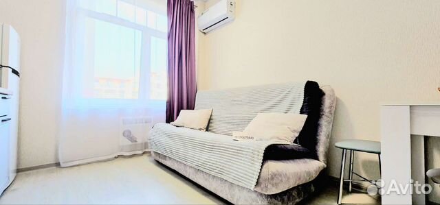 

Квартира-студия, 23 м², 2 кровати