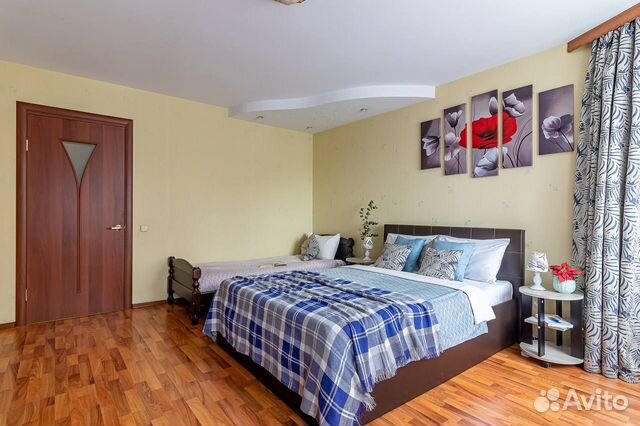 

1-к. квартира, 45 м², 2 кровати