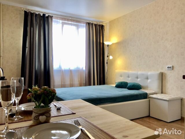 

Квартира-студия, 25 м², 1 кровать