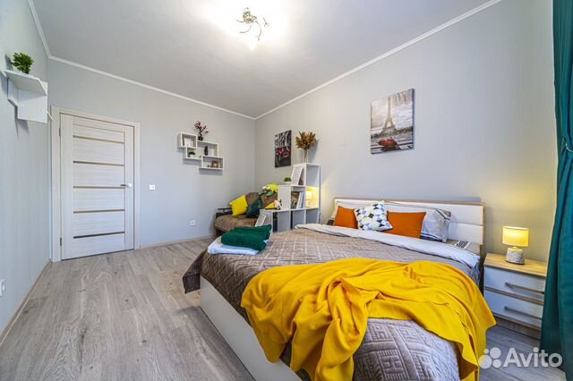 

1-к. квартира, 40 м², 3 кровати