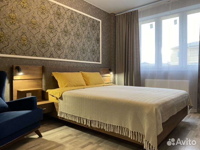 

1-к. квартира, 39 м², 1 кровать
