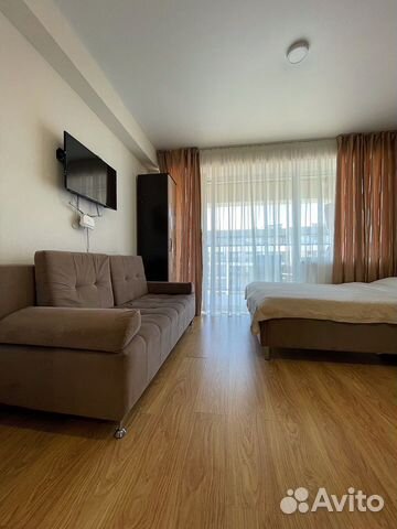 

Квартира-студия, 29 м², 2 кровати