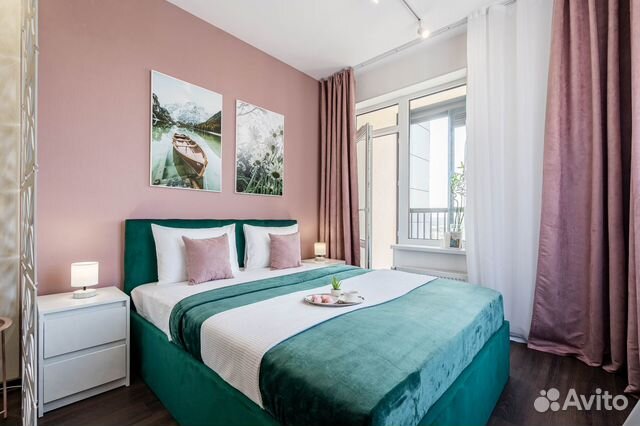 

Квартира-студия, 29 м², 2 кровати