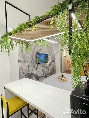 

Квартира-студия, 30 м², 1 кровать