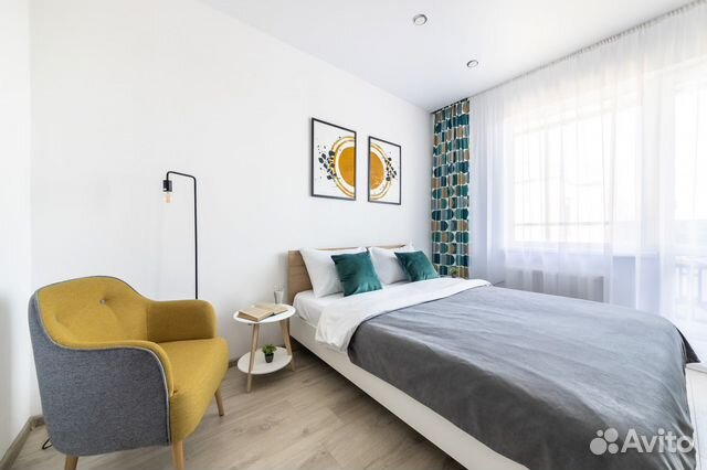 

Квартира-студия, 28 м², 1 кровать