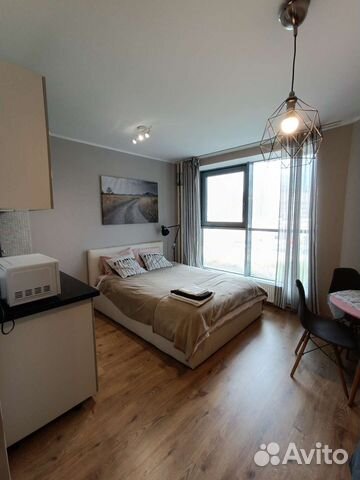 

Квартира-студия, 26 м², 2 кровати