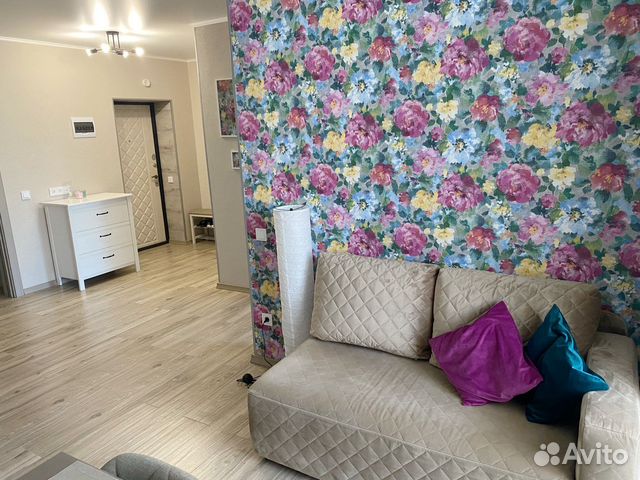 

1-к. квартира, 40 м², 2 кровати
