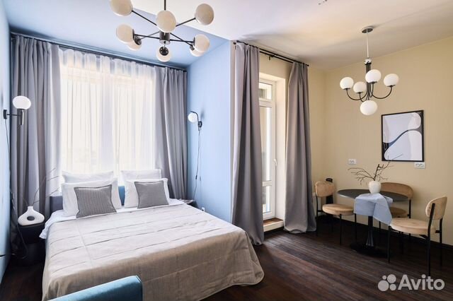

Квартира-студия, 25 м², 2 кровати
