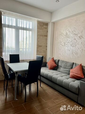 

1-к. квартира, 42 м², 2 кровати