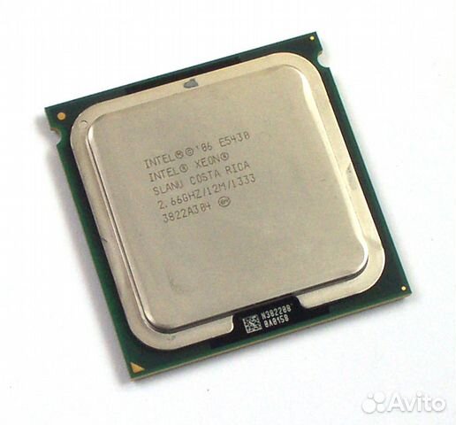 Intel xeon e5430 (лучше Q9450) 4 ядра LGA775