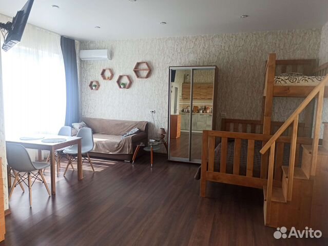

Квартира-студия, 35 м², 3 кровати