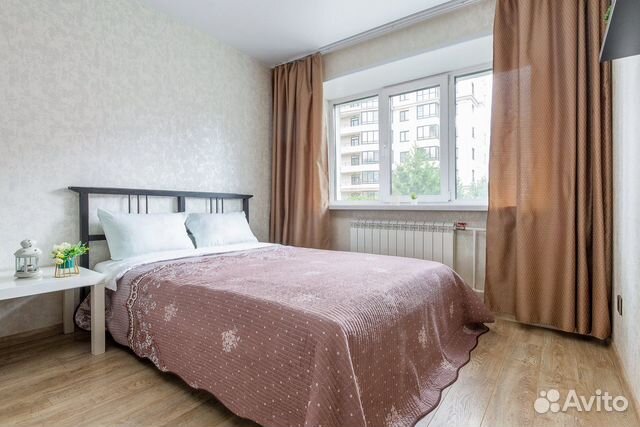 

1-к. квартира, 42 м², 2 кровати