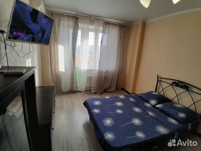 

1-к. квартира, 42 м², 2 кровати