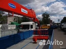 Аренда автовышки вылет 19 метров