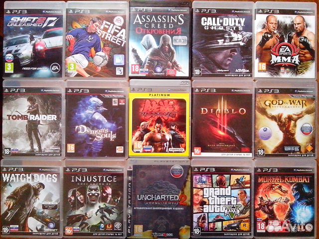 PS3 игрушки для PlayStation 3