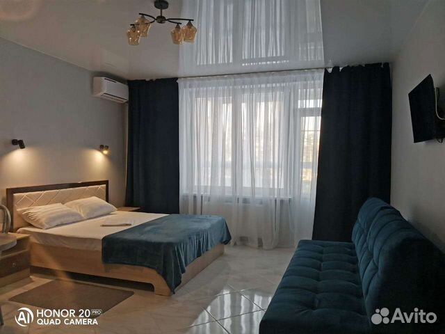 

Квартира-студия, 35 м², 2 кровати