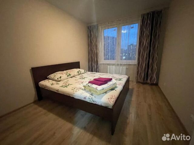 

1-к. квартира, 40 м², 2 кровати