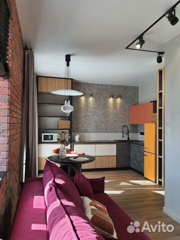

1-к. квартира, 40 м², 2 кровати