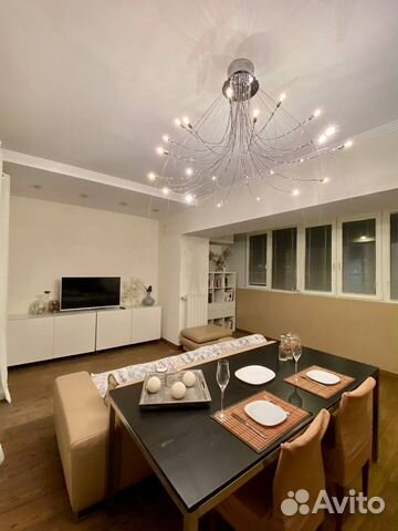 

1-к. квартира, 57 м², 2 кровати