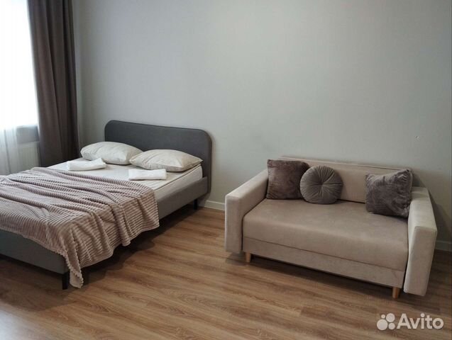 

Квартира-студия, 32 м², 2 кровати