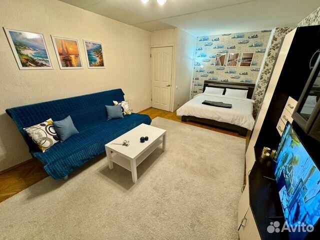 

1-к. квартира, 40 м², 2 кровати