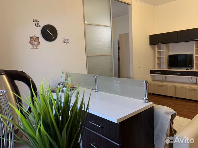 

Квартира-студия, 38 м², 2 кровати