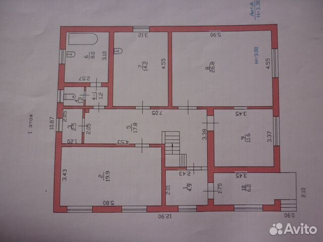 Дом 150 м² на участке 6 сот.