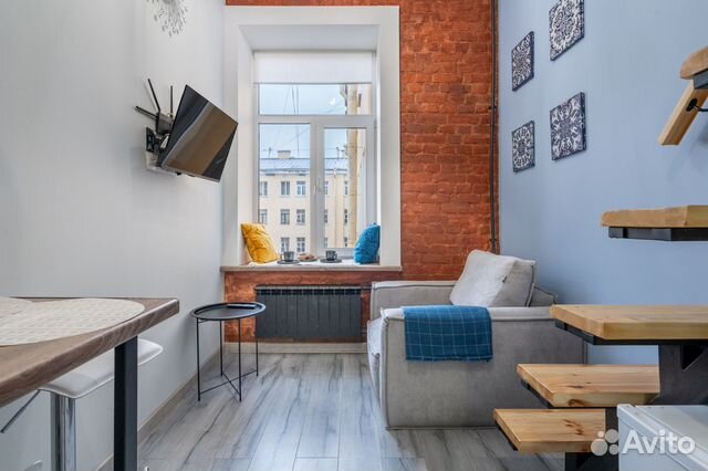 

Квартира-студия, 16 м², 2 кровати
