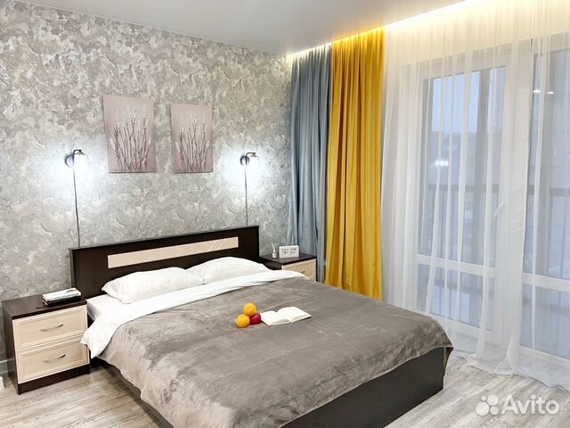 

1-к. квартира, 46 м², 1 кровать