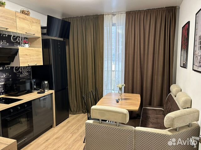 

1-к. квартира, 40 м², 2 кровати