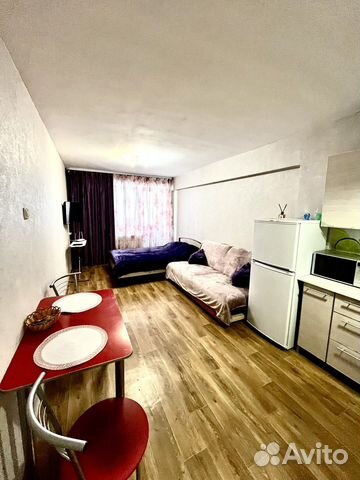 

Квартира-студия, 25 м², 2 кровати