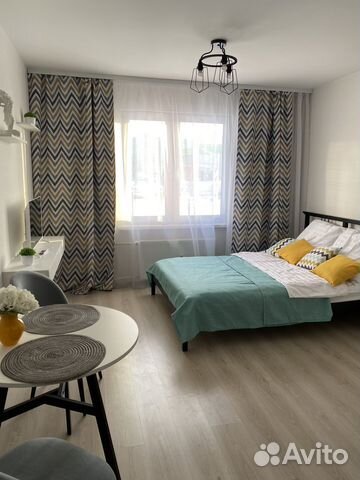 

Квартира-студия, 25 м², 1 кровать